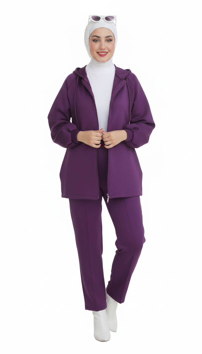 Pratik Suzan Sonbahar Takımı (Mor)
