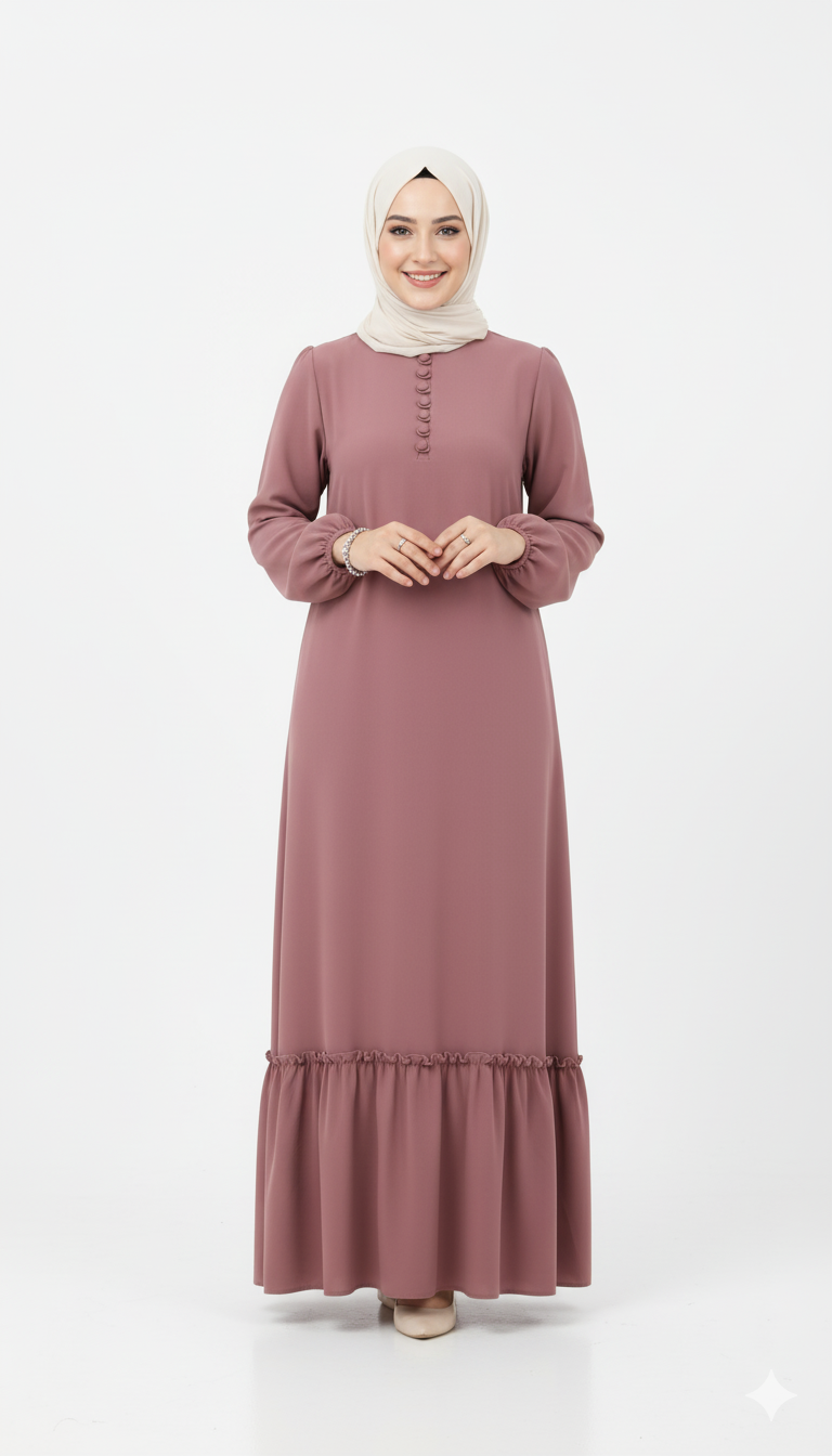 Burçin Elbise Model T3024