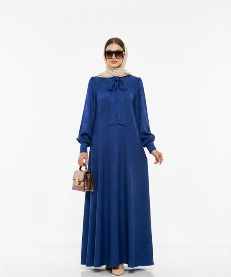 Rana yazlık günlük elbise – Mavi renk