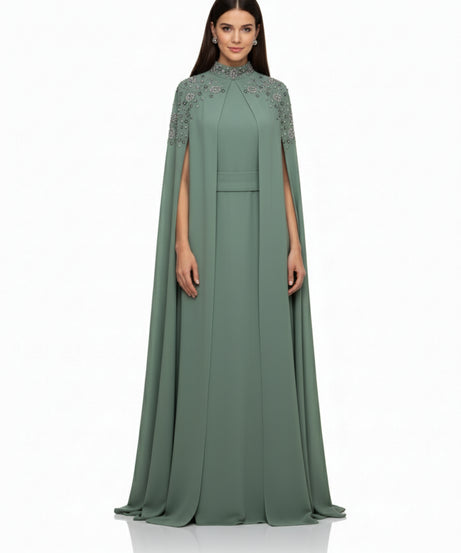 (Mint) Talin resmi yazlık elbise