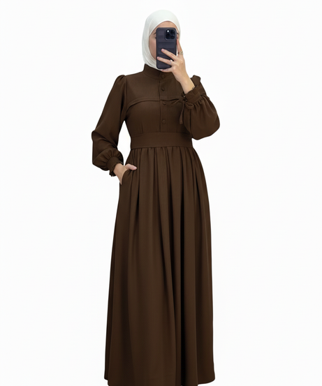 Souad Elbisesi (Kahverengi)