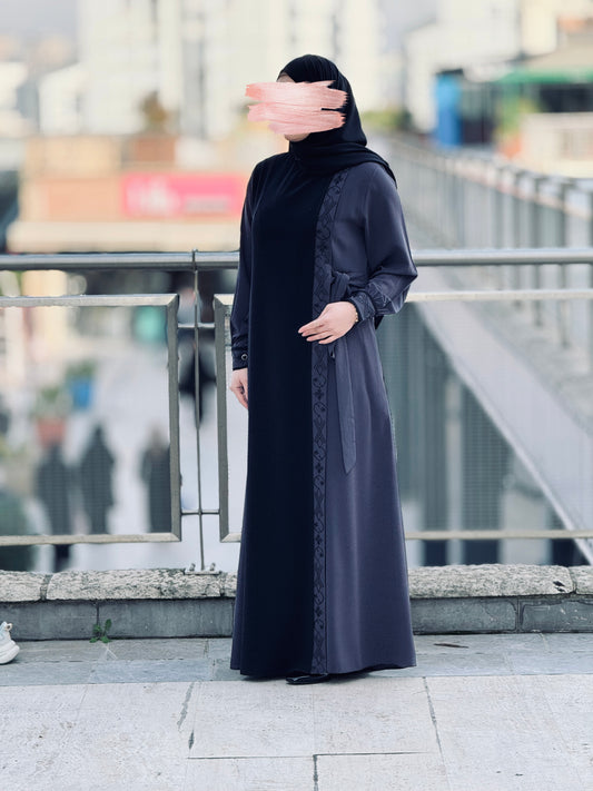 Şevvalnur Ferace Takimi Model  (siyah)1772