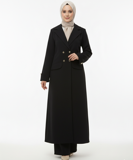 Cevher takımı siyah resmi yazlık