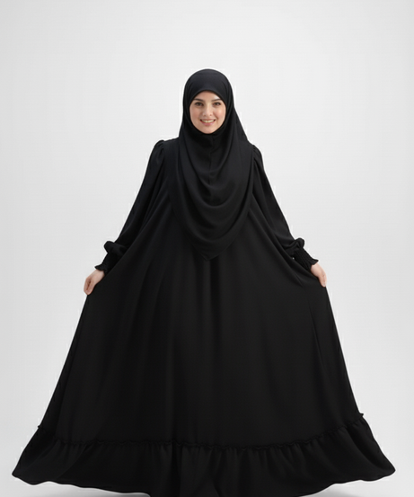 Tesnim Ferace Model (siyah)1792