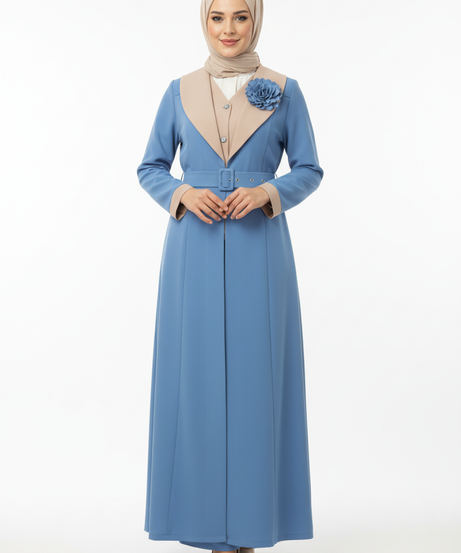 Bej ve Pembe Renkli Ghazal Takımı