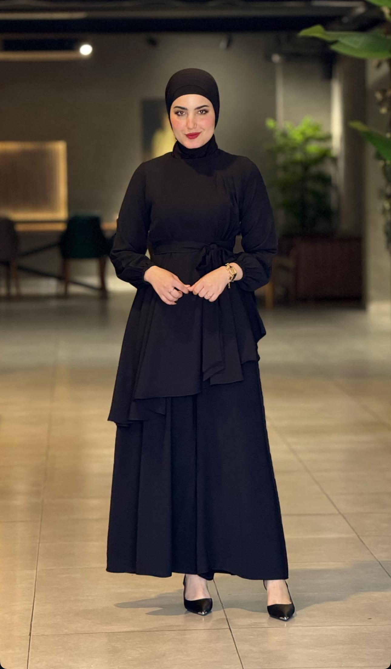 Falak yazlık günlük takım – Siyah
