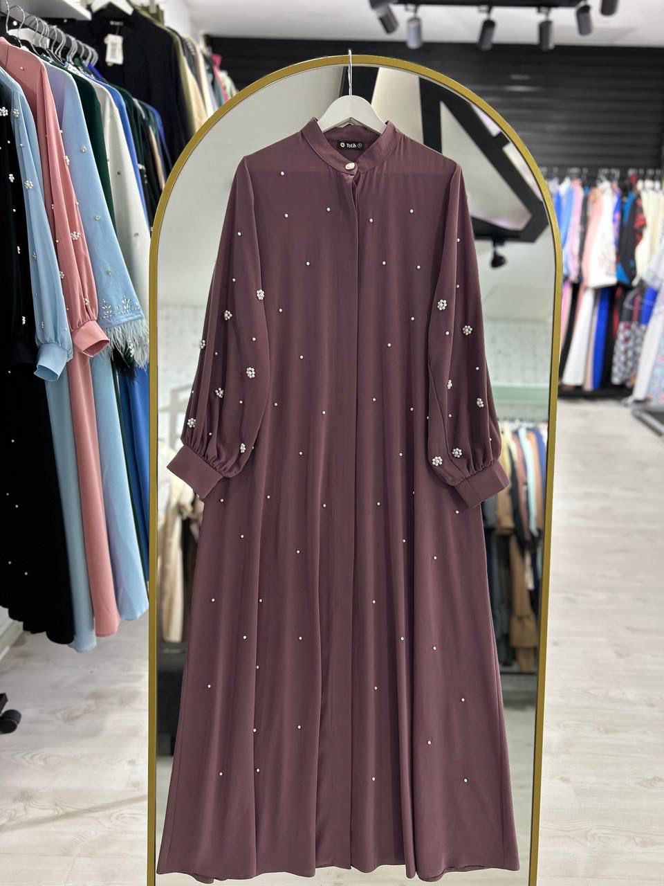 Lulu Yazlık Günlük Elbise – Lila Renk